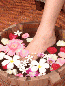 Aromatherapy treatment.