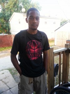 Son Amoz started back to high school last week.